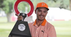 Rickie Fowler wins Rocket Mortgage Classic in playoff over Morikawa and Hadwin, ends 4-year drought |