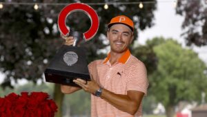 Emotional Rickie Fowler ends four-year winning drought with Rocket Mortgage Classic victory
